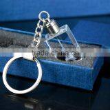 Engraving Eiffel Tower 3D Crystal Led Keychain For Tourist Souvenirs thumbnail-2