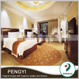 5 years warranty hotel bedroom furniture,hotel wooden bed,hotel double bed PY4