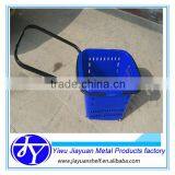 55L Four Wheels Shopping Basket With Folding Handle Bar thumbnail-1