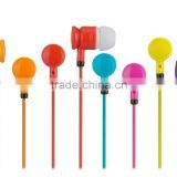 Colorful In-ear Earbud with Square Plastic Box