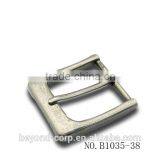 Classic Casual Style Men's 38mm Antique Silver Plated Alloy Belt Buckle Supplier's Choice