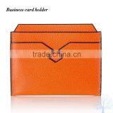 Top Grain Leather in High Quality Standard Leather Card Holder for Business thumbnail-1