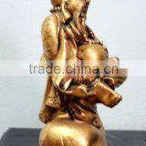 Resin Standing Happy Buddha Statue DSF-HR30 thumbnail-3