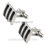 High Quality Wholesale Enamel Stainless Steel Custom Logo Cufflinks