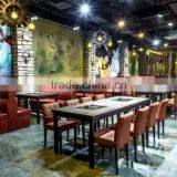 Barbecue Grill With Aluminum Plate and Best Price for Korean Restaurant Bbq Grill Table thumbnail-6