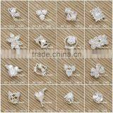 2015 DIY Yellow Colour Cross Zircon Nail Art Jewelry thumbnail-3