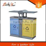 100 liter handmade plastic dustbin plastic color coded