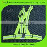 High Visibility Adjustable Lightweight Elastic Reflective Vest