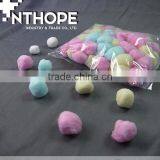 Coloured Dental Cotton Ball Medical Using thumbnail-2