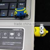 Wholesale Minions Popular Cartoon Character Minions USB Memory Stick,Custom USB Flash Drive Free Logo Printing Mock Up thumbnail-4