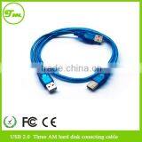 USB 2.0 Three AM Hard Disk Connecting Cable