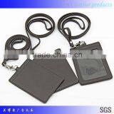 Soft PU Leather Bus Card Holder Business Card Holder With Window thumbnail-5