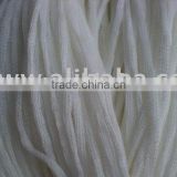 Nm2.5 & Nm3.5 100% acrylic hollow tube yarn lily yarn tape yarn knitting yarn