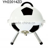 Football Style BBQ Grills With Football Helmet Design