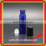 15ml Deodorant Glass Roll on Bottle Perfume Empty Glass Bottle Blue Frost for Essential Oil thumbnail-4