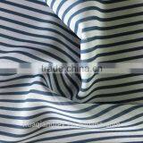 Black White Stripe Print Chiffon Fabric for Women Blouse Sandal Scarf thumbnail-3