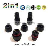 SQ14-3P IP68 10A Nylon Solder Waterproof Electric Cable Wire Connector thumbnail-5