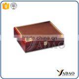 Wholesale Wooden Jewelry Box for Necklace Luxury Locking Wood Mdf Jewelry Box Factory Sale thumbnail-2