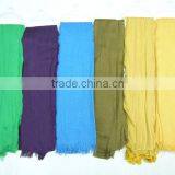 105 * 200 CM Plain Viscose Scarf Infinity Viscose Scarf thumbnail-4