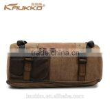 2016 Canvas Leather Vintage Duffel Travelling Bags Men Backpack Bag thumbnail-5