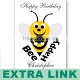 Lovely Happy Bee Greeting Card Printing