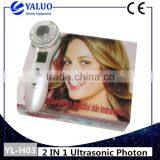 YALO Ultrasonoic and Photon Facial Machine With ce thumbnail-1