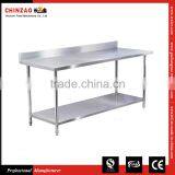 Stainless Steel Worktable/Commercial Workable/Stainless Steel Dining Table thumbnail-1