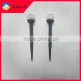 Eco-friendly Solar LED Garden Glass Crackle Lawn Light thumbnail-1