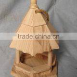 Unfinished Custom Wooden Bird House, Feeder, Cage thumbnail-1