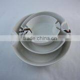Good Quality High White Ceramic Bakeware Set With Handles thumbnail-3