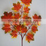 Natural Design Artificial Leaves Romantic Artificial Vine Leaves Artificial Maple for Decoration thumbnail-1