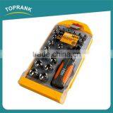 25pcs Dual Side Ratchet and Socket Set, Small Ratchet Spanner Set thumbnail-2