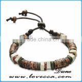 Unisex Clay Charm Tribe Bracelets Trending Ceramic/Clay Beads Bracelet Handmade Fashion Jewelry thumbnail-1