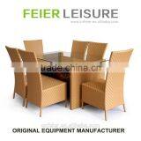 FEIER A6007CH Hand-weaving Rattan Desk and Chair thumbnail-1