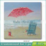 Handmade ContermporaryBeach Oil Painting thumbnail-2