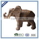 New Design Poly Resin Sitting Dot Wood Finish Figurine thumbnail-2