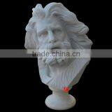 Carved Old Man Head Sculpture thumbnail-1