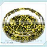 Certification With 15 Years Factory Experience Supply Large Round Shaped Glass Ashtray thumbnail-1