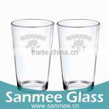 Gift Glass Cup Custom Printed Pattern Glassware Wholesale thumbnail-1