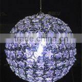 Wholesale Acrylic Craft Handmade LED Iron Ball Wedding Decoration Centerpieces thumbnail-3