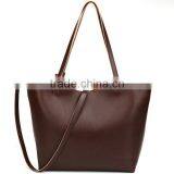 Promotional Tote Bags Office Lady Bag Fashion Shoulerbag Light Brown Women Tote Bag thumbnail-1