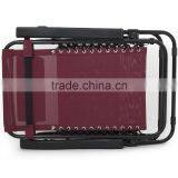 2 Pack Burgundy Folding Infinity Zero Gravity Chair With Cup Holder thumbnail-6