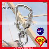 A204KTL-3 Tool Tether Swivel Aluminum 8kN Safety Hook Carabiner thumbnail-2