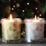 Apple Aroma Beautiful Wedding Decorative Candles Scented in Glass Jar thumbnail-3