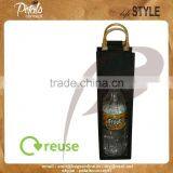 Wine Bag - Made for Wine - Made of Nylon Fabric - Made by Petals Concept - Made in India thumbnail-1