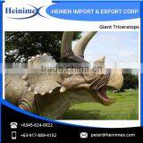High Quality Best Simulation Jurassic Park Dinosaur Giant Triceratops Model thumbnail-4