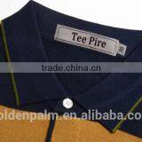 Men Long Sleeve Stripe Performance Polo Shirt thumbnail-4