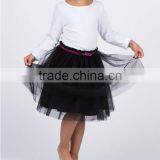 New Design Children's Tulle Skirt With Pleats Girls Kids Clothes Kid Clothing HSD5347 thumbnail-3