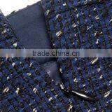 Women Apparel Ladies Fashion New Skirt Blue and Black Contrast Mini Skirt Women Short Straight Skirt thumbnail-4