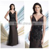 Sex Black Night Evening Long Lace Women Party Dress thumbnail-1